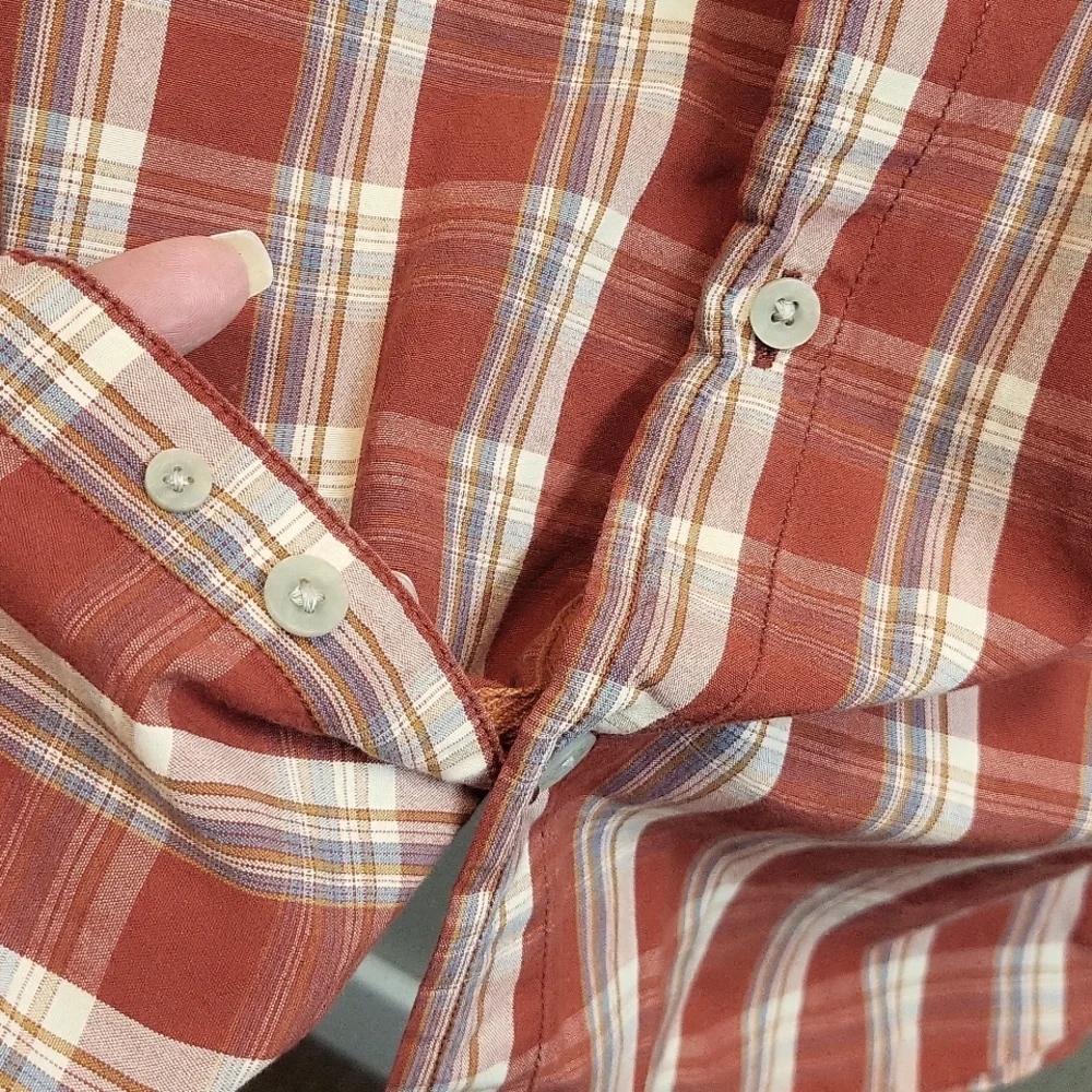 The North Face A5 Series Long Sleeve Plaid Button Down Shirt